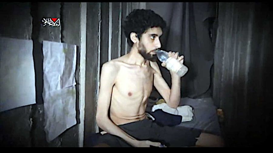 Evyatar David rehene en Gaza 20250804