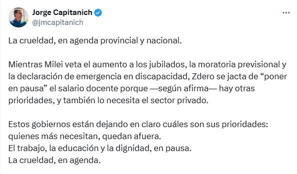 Jorge Capitanich