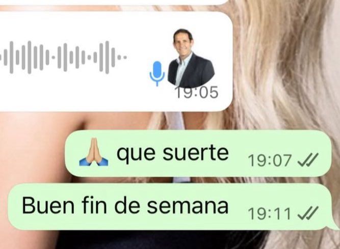Los supuestos chats de Wanda Nara