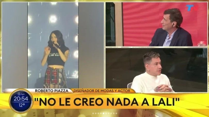 Roberto Piazza contra Lali