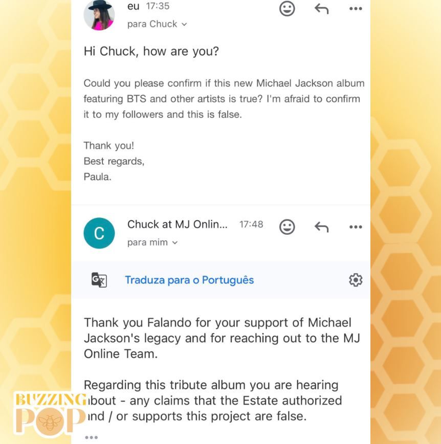 Herederos de Michael Jackson desmienten un álbum tributo y que BTS participe en él