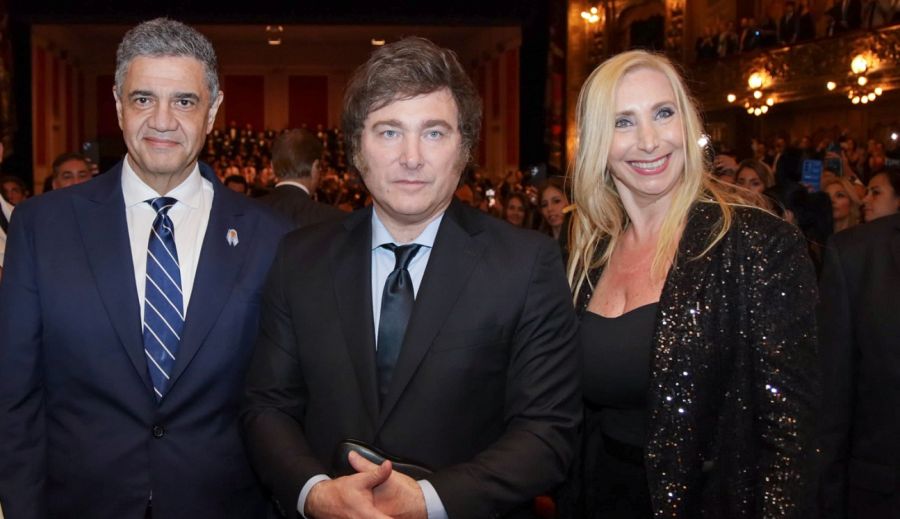 Jorge Macri Javier Milei Karina Milei