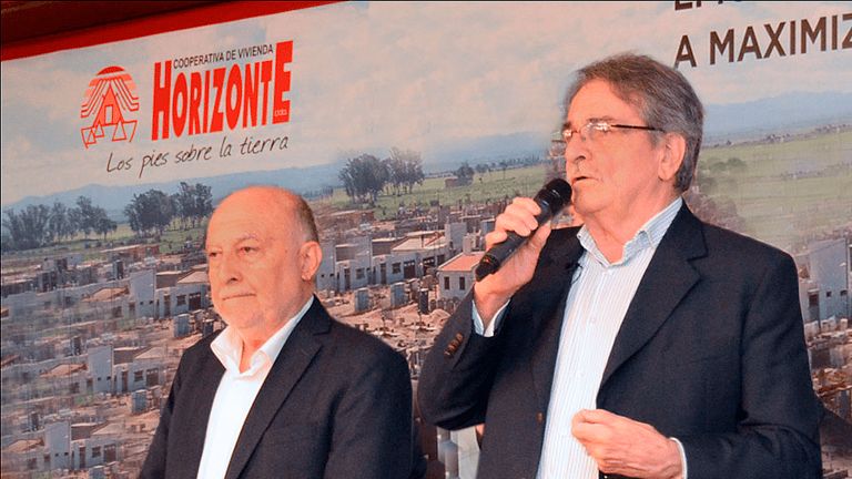 Julian Benazzi y Carlos Moro de Cooperativa Horizonte