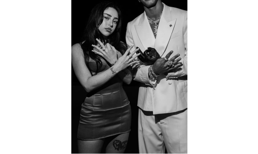 Nicki Nicole con Lamine Yamal en su cumpleaños