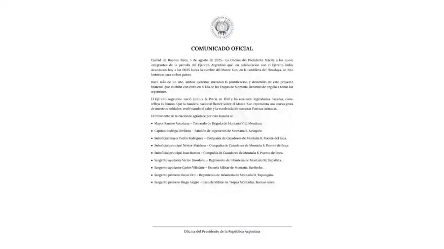 OFICINA DEL PRESIDENTE HIMALAYA