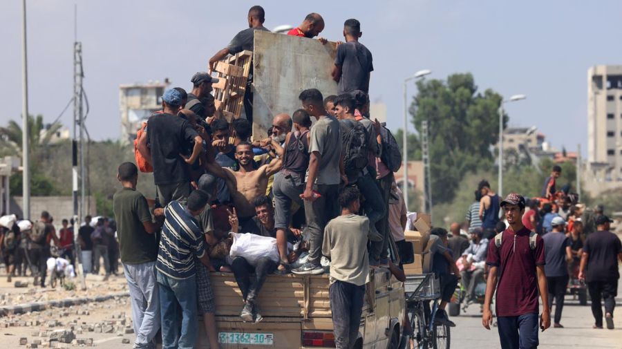 Ayuda comunitaria Gaza 06082025