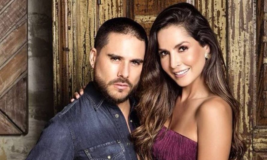 Carmen Villalobos y Sebastián Caicedo