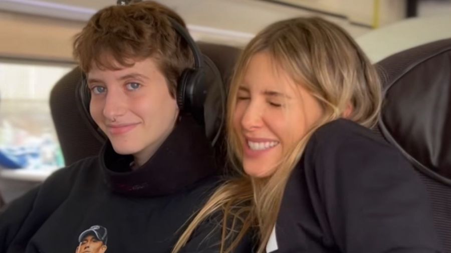 Guillermina Valdés y su hija, Paloma Ortega