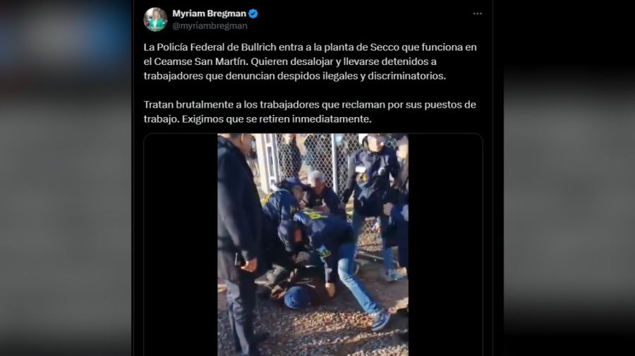 Myriam Bregman SECCO