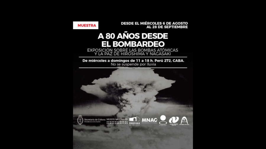 Bombardeo atómico en Hiroshima y Nagasaki 80 años 20250806