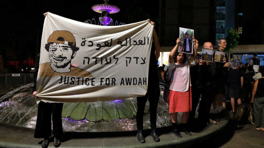 CONFLICTO ISRAEL PALESTINO CISJORDANIA PROTESTA 20250807