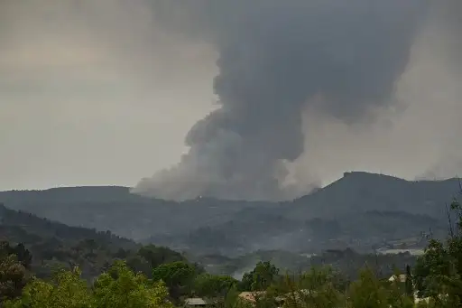 Incendio en Francia