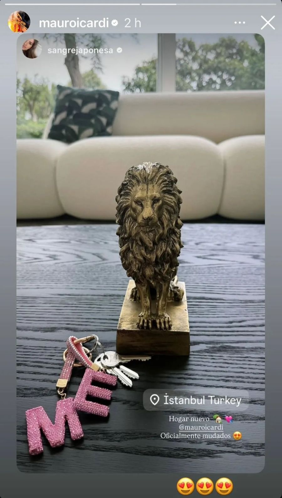 La China Suárez y Mauro Icardi hicieron un anuncio importante en redes
