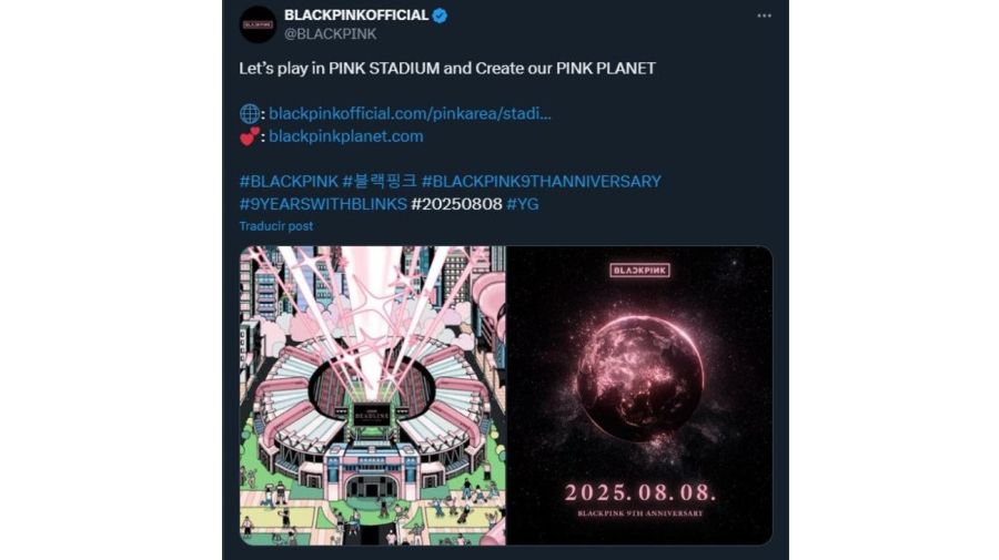 BLACKPINK mundo rosa