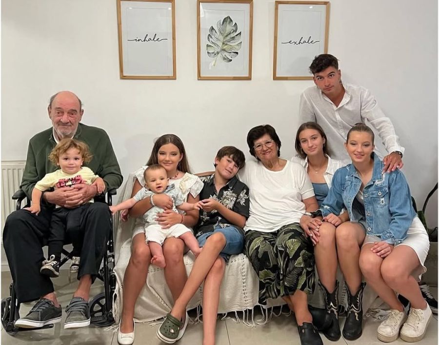 Despedida de Fabián Cubero a su papá