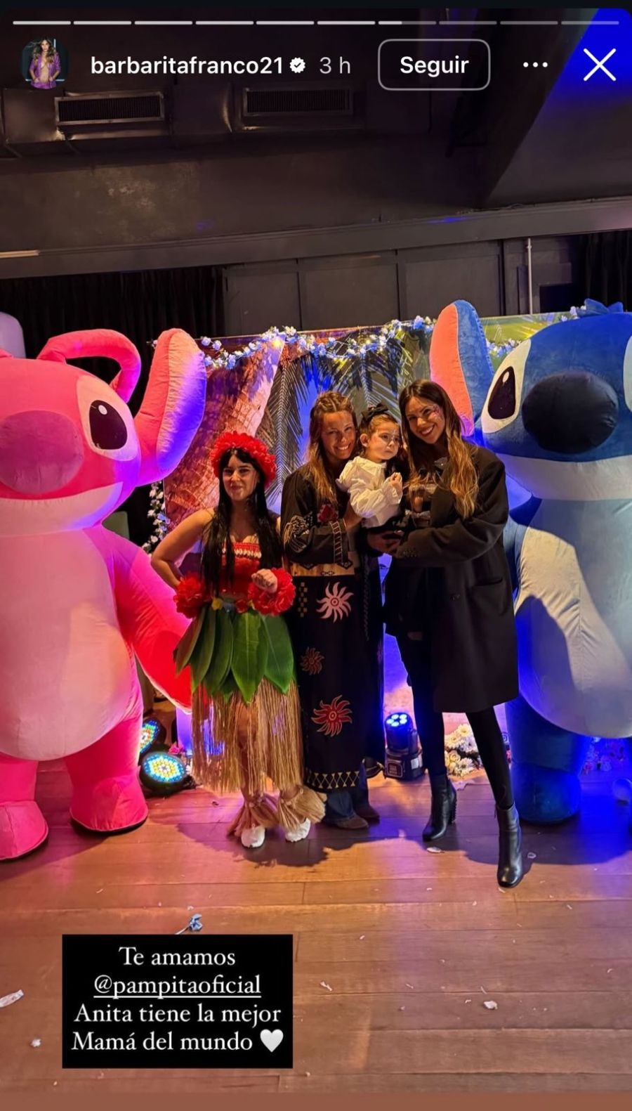 Las fotos del cumpleaños de Anita García Moritán: decoración de Lilo y Stitch y todos los invitados