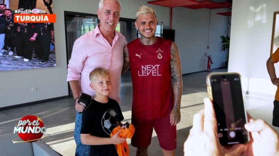 Marley, Mirko y Mauro Icardi 