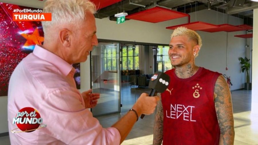 Marley y Mauro Icardi 