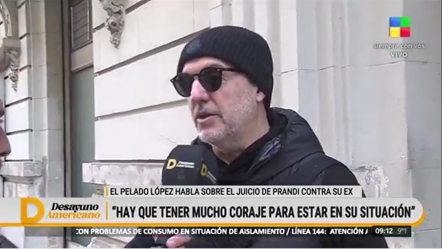 Guillermo López habló sobre Julieta Prandi
