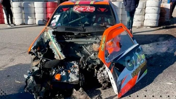 Accidente de Claudio Segarra