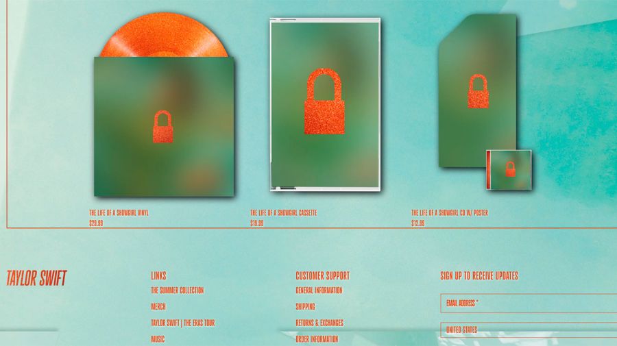 Taylor Swift Store 12082025