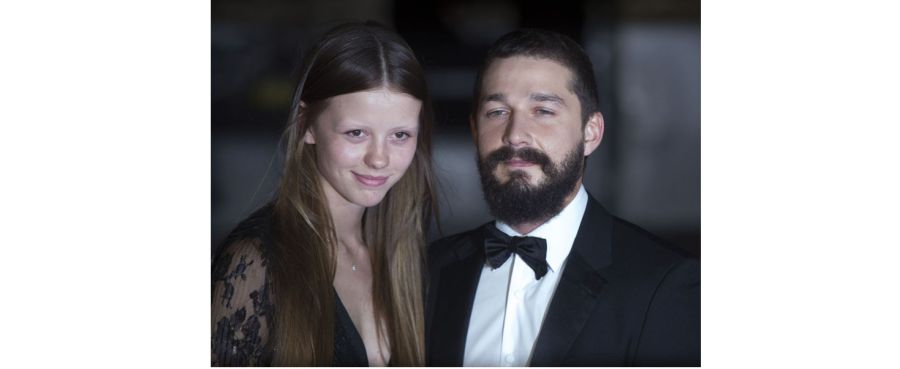 Shia LaBeouf y Mia Goth
