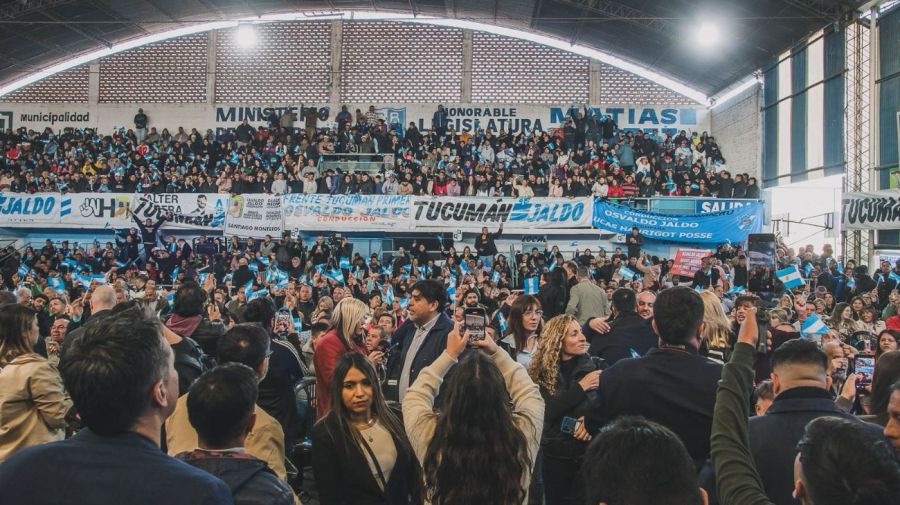 El gobernador de Tucumán lanzó el frente Tucumán Primero para ser candidato a diputado nacional