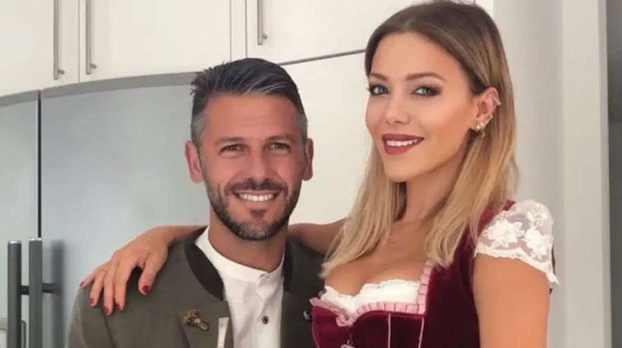 Evangelina Anderson y Martín Demichelis