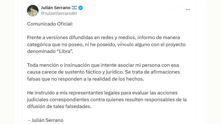 Julián Serrano X 20250813