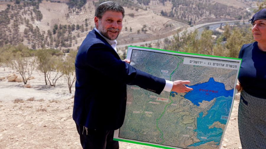 Ministro de Finanzas de Israel, Bezalel Smotric 20250814