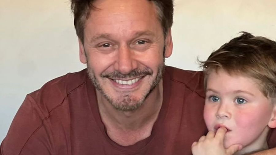 Benjamín Vicuña y su hijo Amancio
