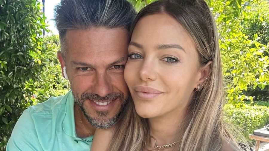 Evangelina Anderson y Martín Demichelis