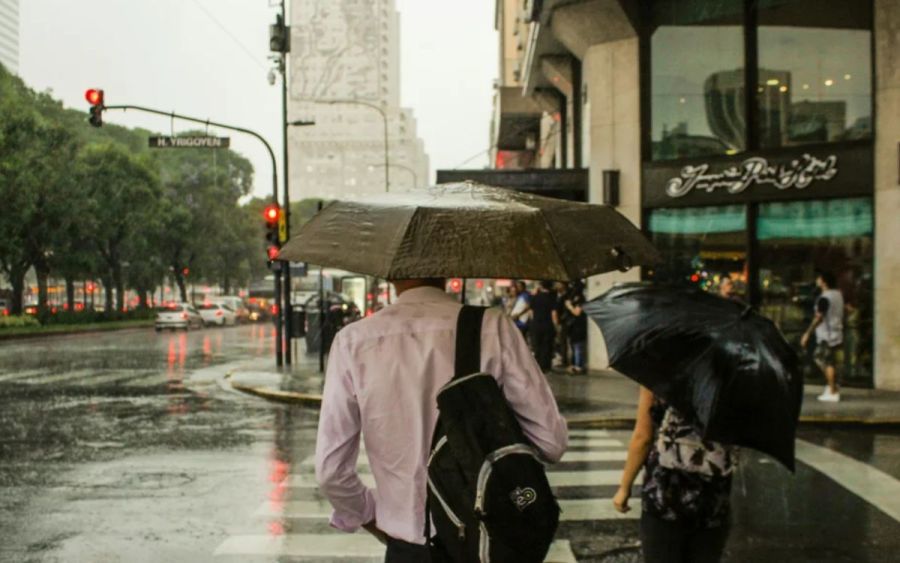 Lluvia en Buenos Aires