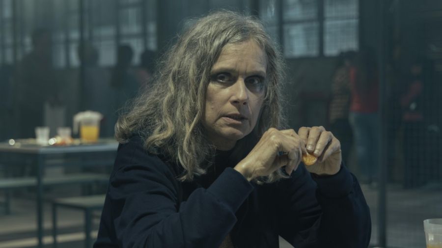 Juana Molina en la serie En el Barro