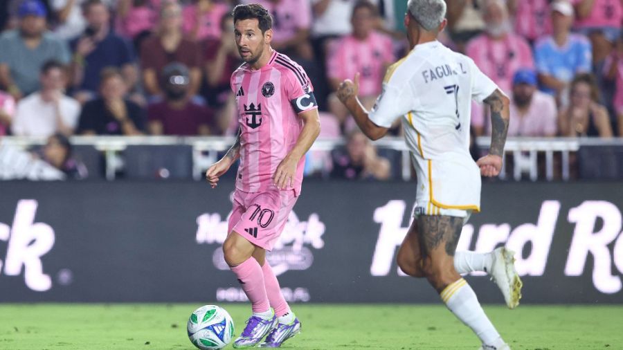 Messi volvió tras la lesión en Inter Miami.