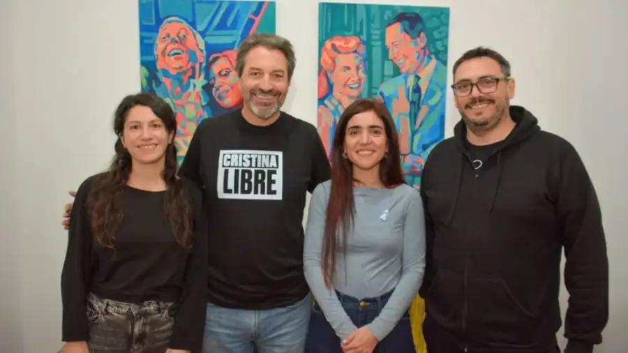 Pablo Carro junto a Coty San Pedro