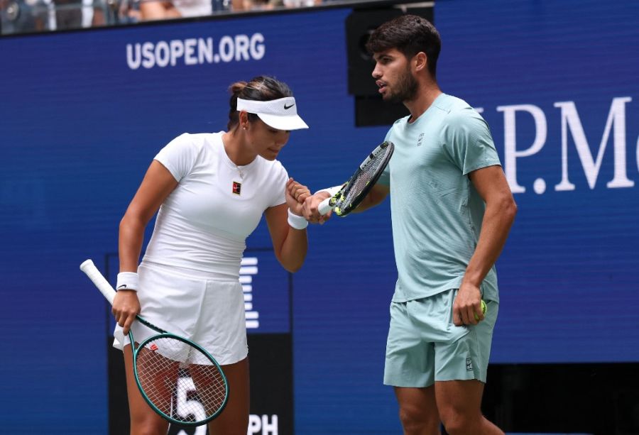 Carlos Alcaraz y Emma Raducanu