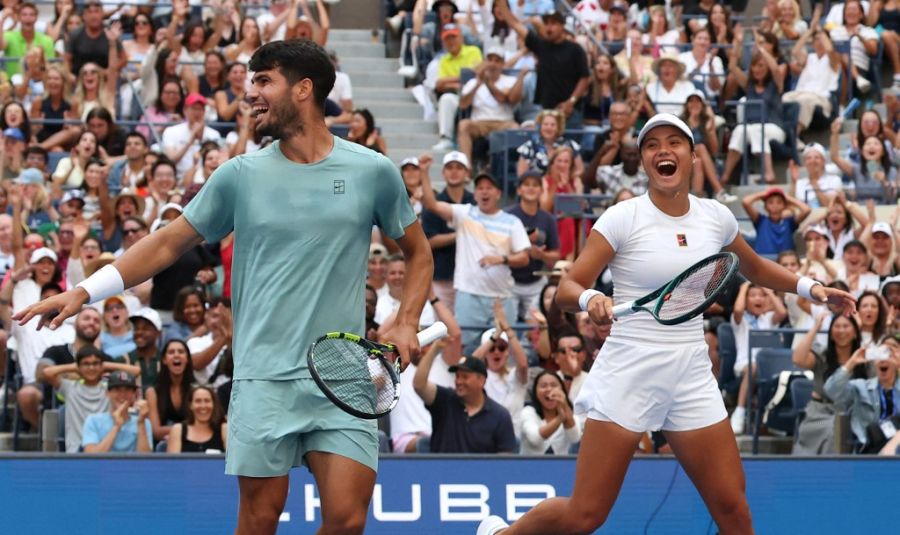 Carlos Alcaraz y Emma Raducanu