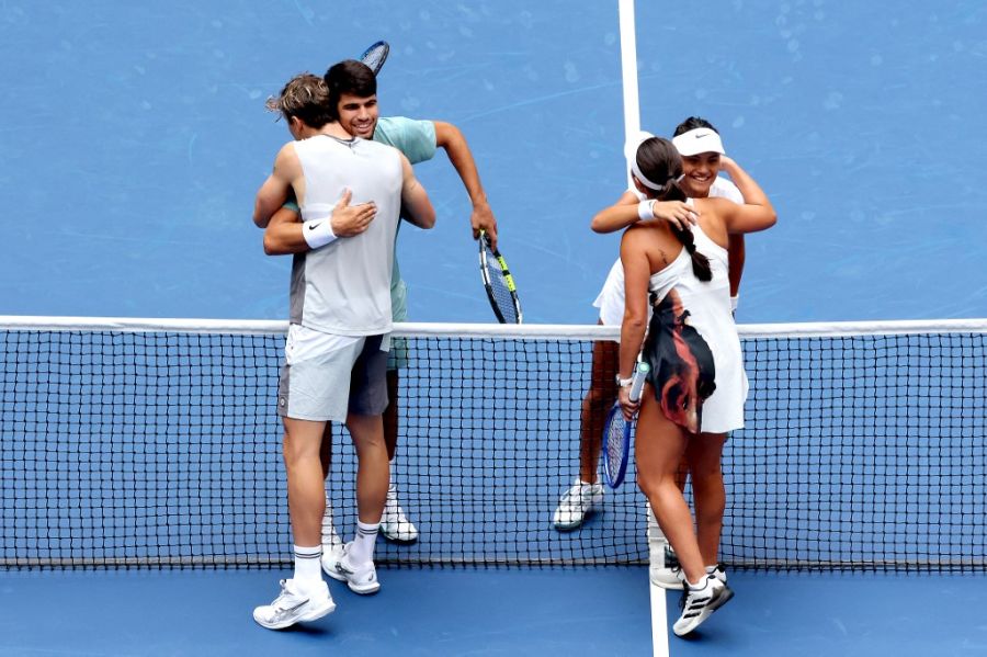 Carlos Alcaraz y Emma Raducanu