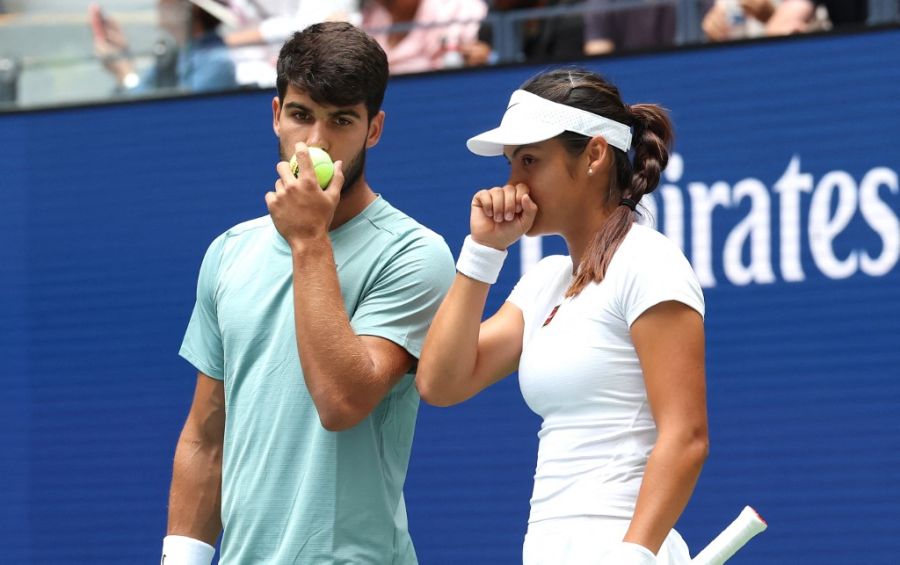 Carlos Alcaraz y Emma Raducanu