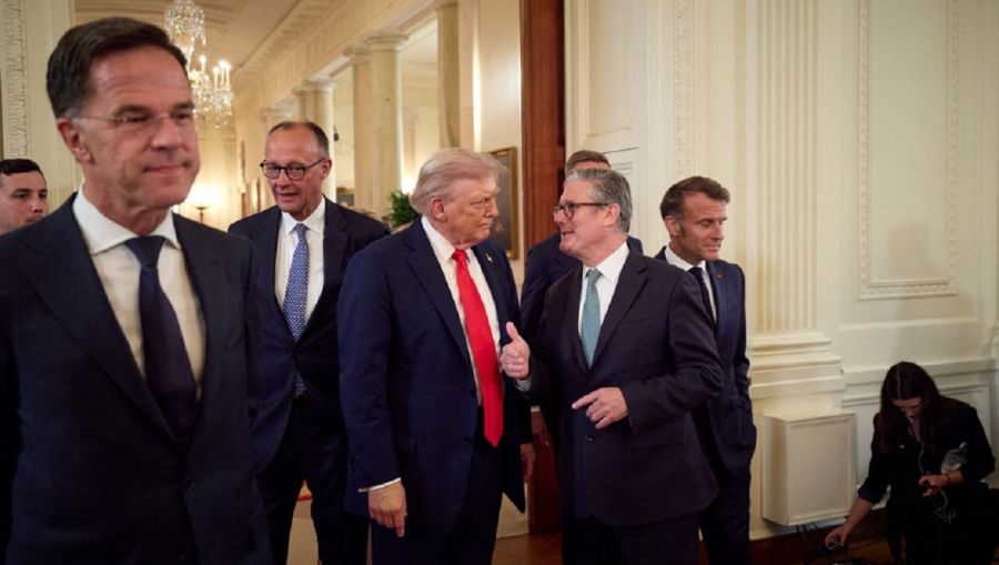 Donald Trump Volodimir Zelenski 