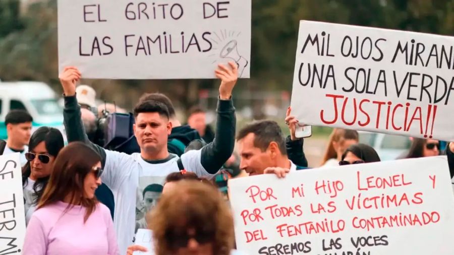 Marcha Fentanilo contaminado victimas 19082025