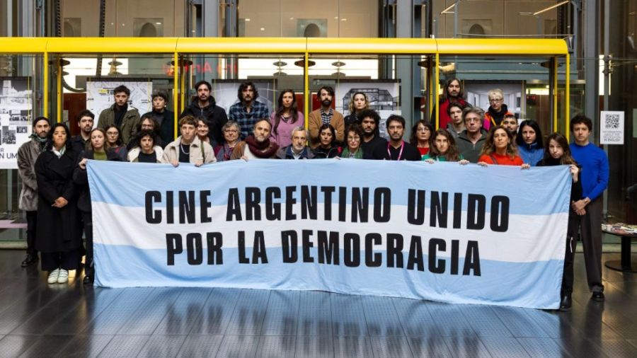 Protesta por el cine argentino