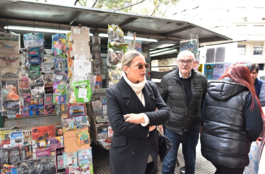Eva Bargiela y Facundo Moyano