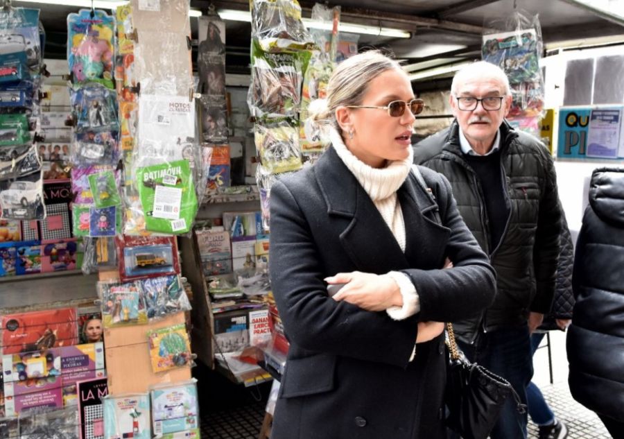 Eva Bargiela y Facundo Moyano
