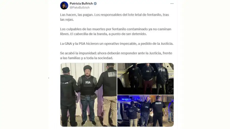 Patricia Bulrich X 20250820