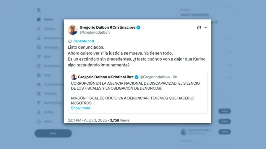 repercusiones de los audios de Spagnuolo 20082025