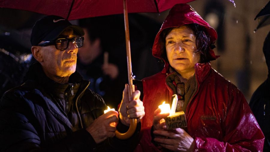 Vigilia por la Ley de Discapacidad