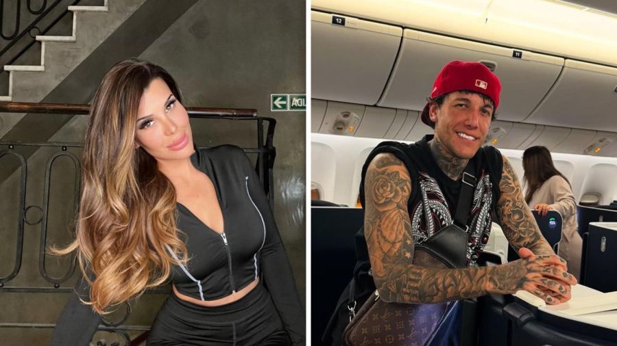 Charlotte y Alex Caniggia