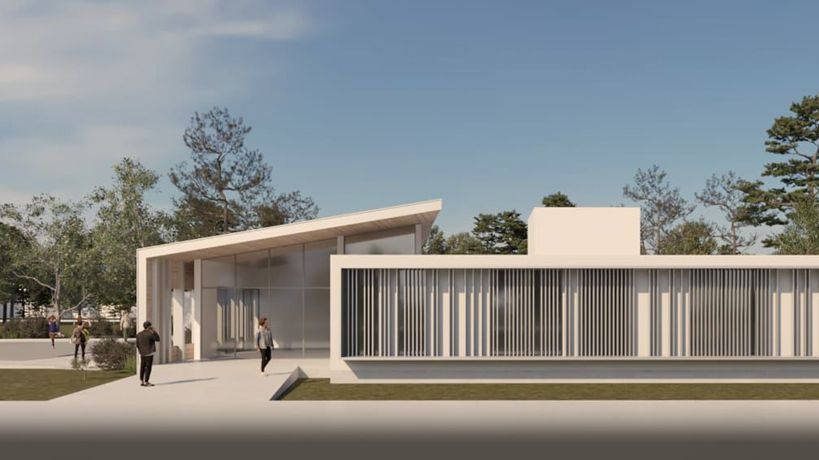 Fachada Complejo Papa Francisco